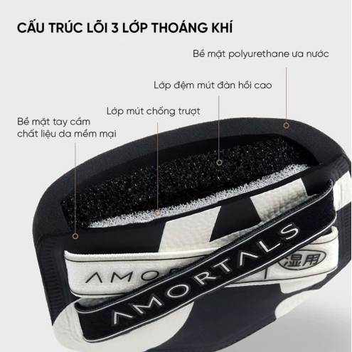 Bông Mút Trang Điểm Tán Nền AMORTALS Double A