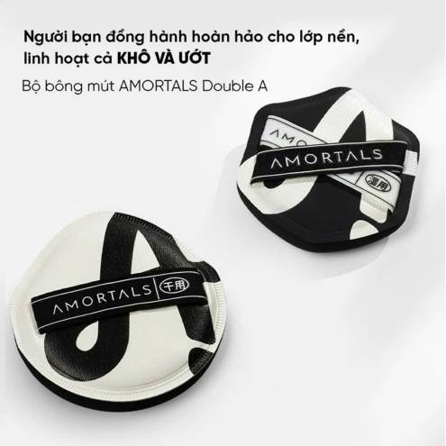 Bông Mút Trang Điểm Tán Nền AMORTALS Double A