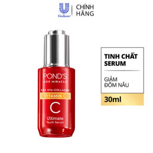 Dưỡng Chất Ponds Ngăn Ngừa Lão Hóa Chuyên Sâu 30ml Age Miracle Youth Ultimate Essence