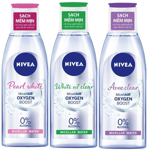 Nước Tẩy Trang Không Cồn Nivea 