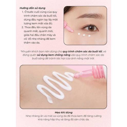 Kem Dưỡng Mắt Torriden Hỗ Trợ Giảm Thâm, Nhăn Vùng Mắt Cellmazing Firming Eye Cream 30ml