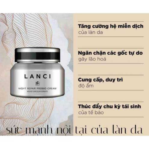 Kem Đêm Lanci Night Repair Probio Cream  