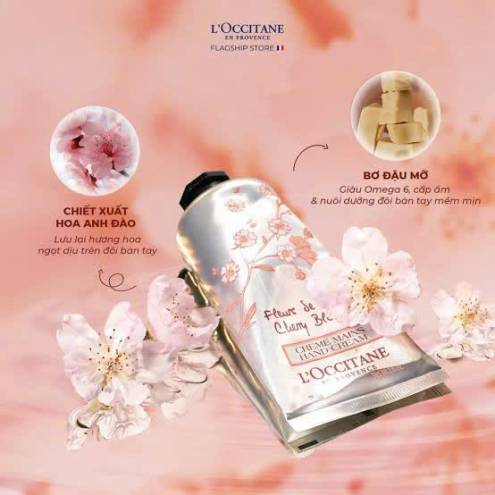Set dưỡng L’Occitane mini 3 món ( 1 kem body + 2 kem tay)