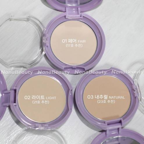 Phấn Phủ Dạng Nén Eglips About Tone Raise Your Beauty Tone (Limited Edition) Purple Edition