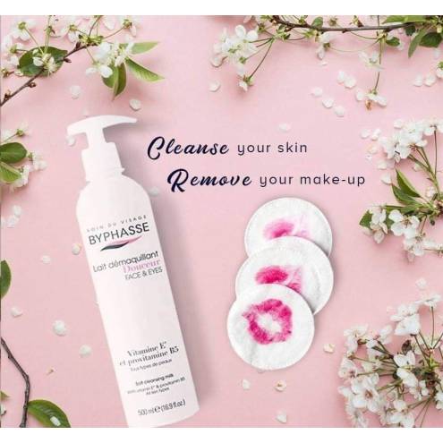Sữa Tẩy Trang Dịu Nhẹ - 500ml Soft Cleansing Milk Face & Eyes