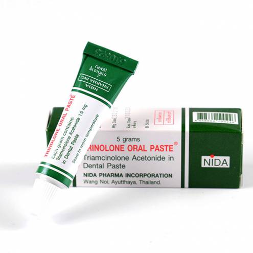 Kem trị nhiệt miệng Trinolone Oral Paste Thái Lan