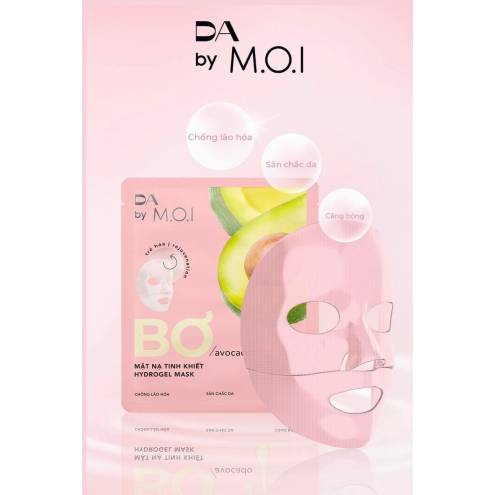 MẶT NẠ BƠ TINH KHIẾT HYDROGEL DA BY M.O.I