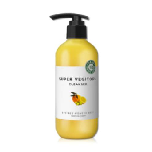 Sữa Rửa Mặt Rau Củ Wonder Bath Super Vegitoks Cleanser Yellow