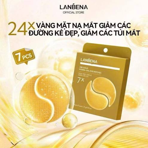 MẶT NẠ MẮT LANBENA 4 MÀU 14 miếng