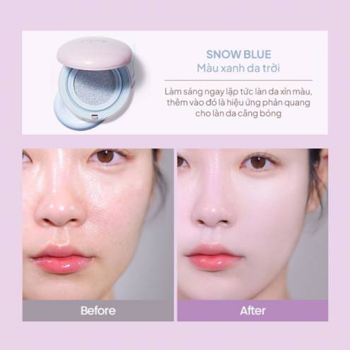 Phấn Nước Chống Nắng Nâng Tone Espoir Dewlike Jello Tone Up Cushion SPF50+ PA+++