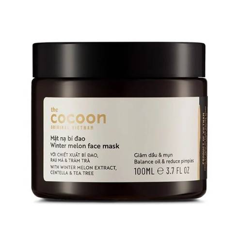 Mặt Nạ Rửa Dành Cho Da Dầu Và Mụn Ẩn Chiết Xuất Bí Đao The Cocoon Winter Melon Face Mask