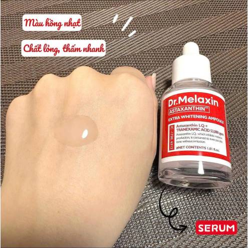 Giảm nám , mờ thâm , đều màu da DR.MELAXIN ASTAXANTHIN 