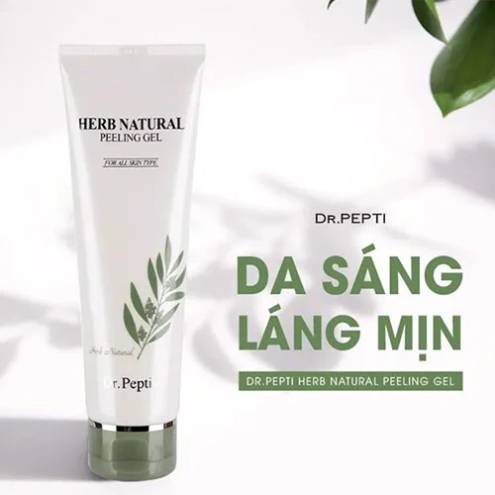 Tẩy Tế Bào Chết Dr.Pepti+ Làm Mịn Và Sáng Da Herb Natural Peeling Gel