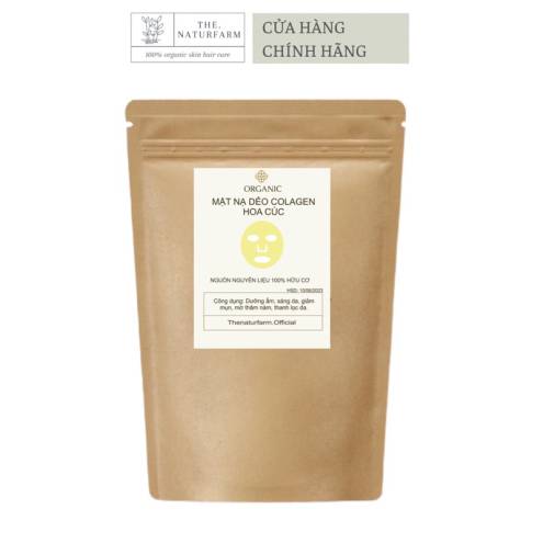 Mặt nạ dẻo organic The Natural Farm 100g