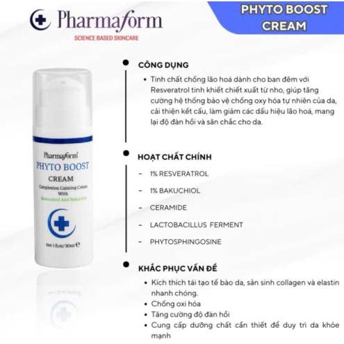 Kem dưỡng Pharmaform Phyto Boots Cream 30ml