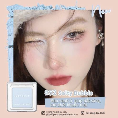 Phấn Má Hồng Đơn Sắc Lên Màu Chuẩn Judydoll Blush Powder
