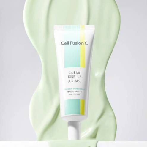 Chống nắng nâng tone hiệu chỉnh màu da Cell Fusion C Tone Up Sun Base