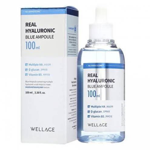 Tinh chất dưỡng da Wellage Rea Hyaluronic Blue Ampoule 100ml