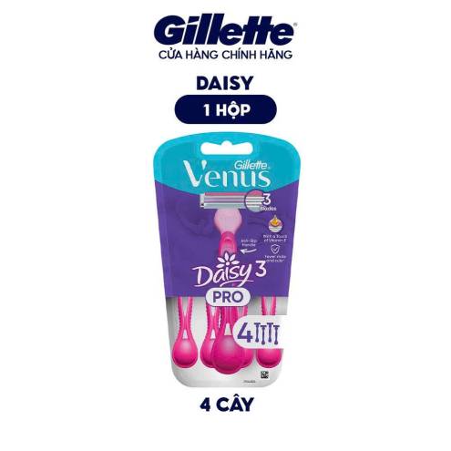 Dao cạo Gillette Venus Daisy ( 4 cây )·