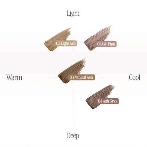 Mascara Lông Mày Siêu Mảnh Clio Kill Brown Slim Ash Browcara 3g