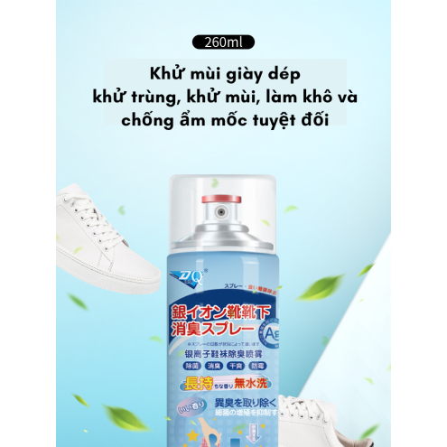 Chai xịt khử mùi giày dép GNCE