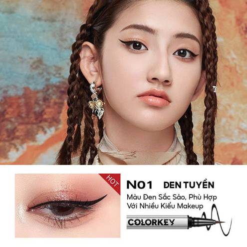 Bút Kẻ Mắt Lâu Trôi Colorkey Floating Color Liquid Eyeliner