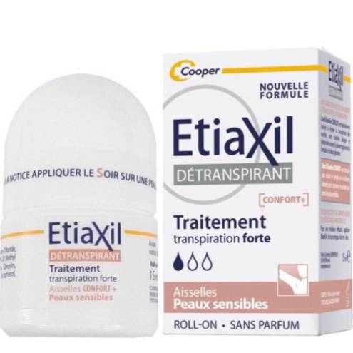 Lăn Khử Mùi Etiaxil Detranspirant Traitement Aisselles Peaux Normales 15ml