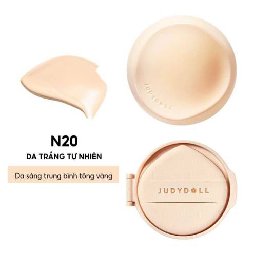 Phấn Nước Judydoll Kiềm Dầu, Che Phủ Tốt Long Wearing Cushion 14g