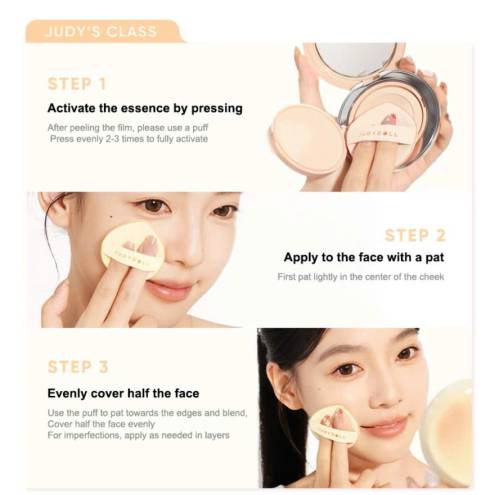 Phấn Nước Judydoll Kiềm Dầu, Che Phủ Tốt Long Wearing Cushion 14g