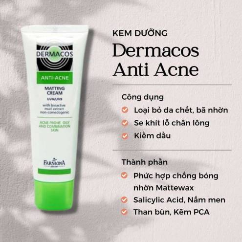 Dermacos Anti – Acne Matting Cream 50ml