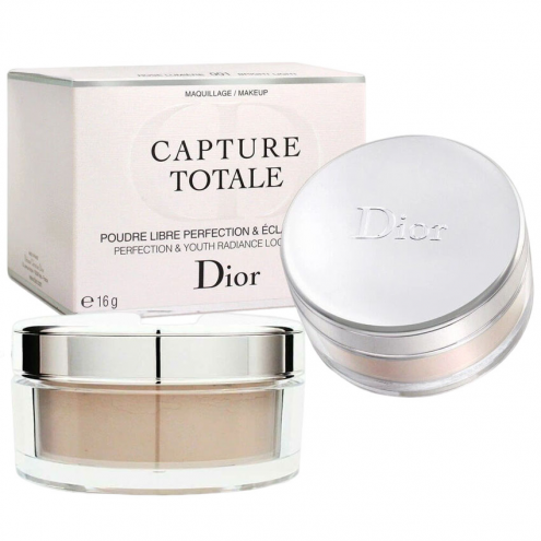 Phấn phủ bột Dior 001 Bright Light da trắng sáng,Capture Totale