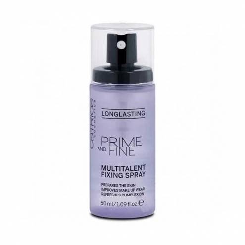 Xịt Khoá Nền Catrice Prime And Fine Multitalent Fixing Spray