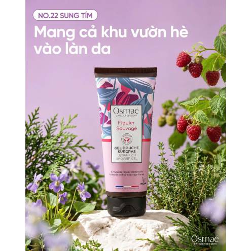 Sữa tắm thuần chay Pháp Osmaé 100ml