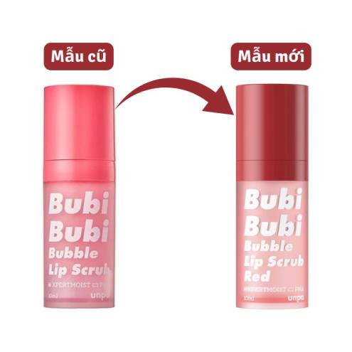 Tẩy Da Chết Môi Unpa Cosmetics Bubi Bubi Bubble Lip Scrub 10ml