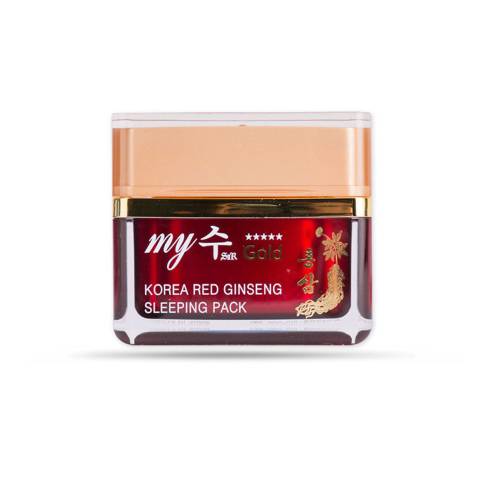Kem Dưỡng Mặt Nạ Ngủ My Gold Korean Red Ginseng Sleeping Pack   