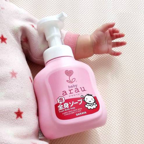 Sữa Tắm Gội Arau Baby Cho Trẻ Sơ Sinh Chai 450ml, Túi 400ml