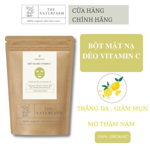 Mặt nạ dẻo organic The Natural Farm 100g