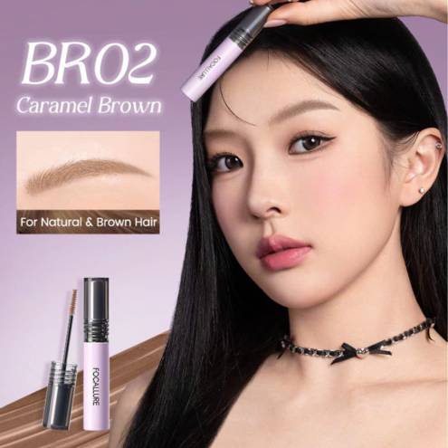Mascara Chải Chân Mày Dạng Gel Tự Nhiên Chống Thấm Nước 24H Focallure Eyebrow Gel - FA E58