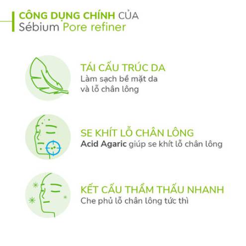 Kem dưỡng Bioderma Sebium Pore Refiner 