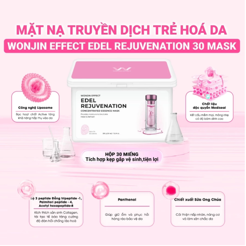 Mặt nạ Wonjin 30 miếng 