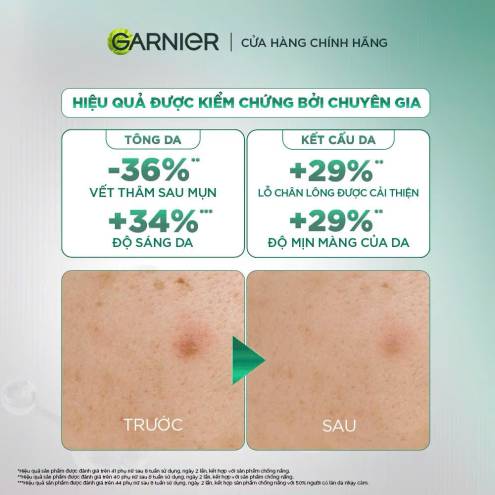 SERUM TÁI TẠO DA GARNIER TRI-ACID RENEW 20ML