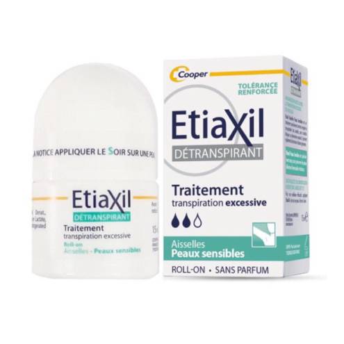 Lăn Khử Mùi Etiaxil Detranspirant Traitement Aisselles Peaux Normales 15ml
