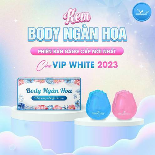 KEM BODY NGÀN HOA VIP WHITE
