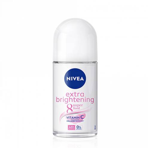 Lăn khử mùi sáng mịn mờ vết thâm Nivea Extra Brightening Vitamin C 48h 50ml