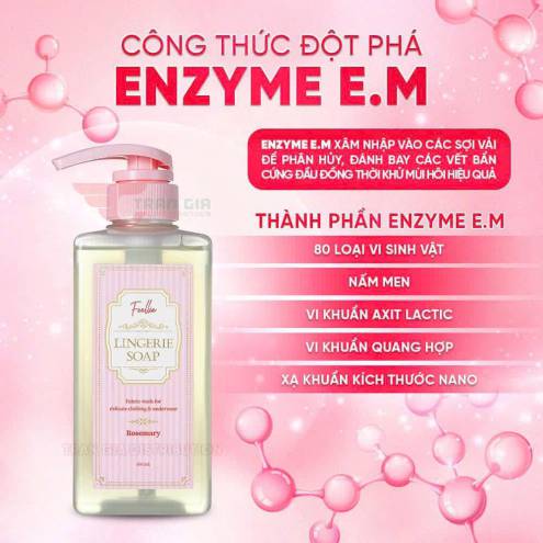 FOELLIE LINGERIE SOAP – NƯỚC GIẶT ĐỒ LÓT CAO CẤP CHUYÊN DỤNG