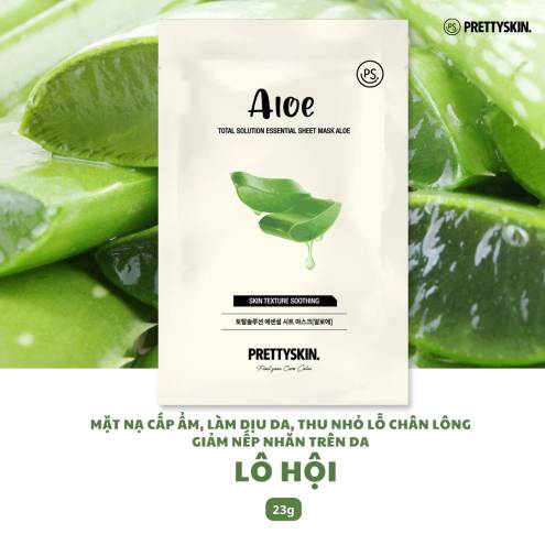Mặt Nạ Tinh Chất Pretty Skin Total Solution Essential Sheet Mask  