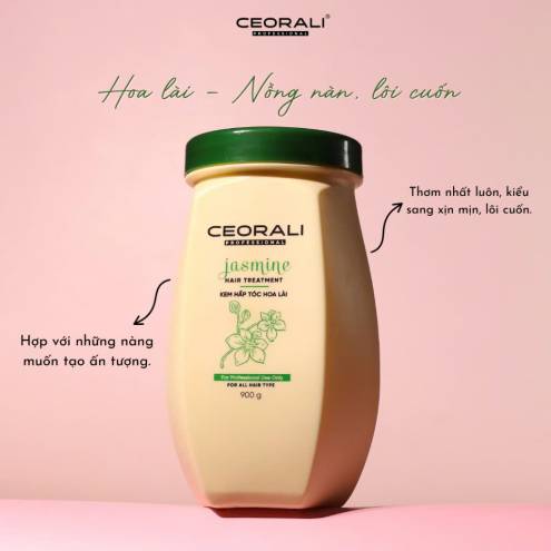 Kem Hấp dầu Ủ tóc Ceorali 900g