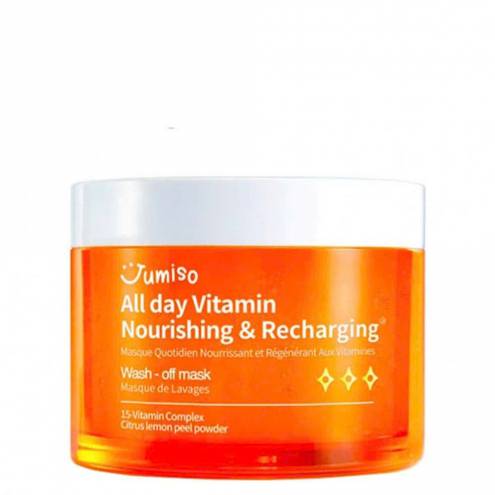 Mặt Nạ Dưỡng Sáng Da Jumiso All Day Vitamin Nourishing & Recharging Wash - Off Mask 100ml