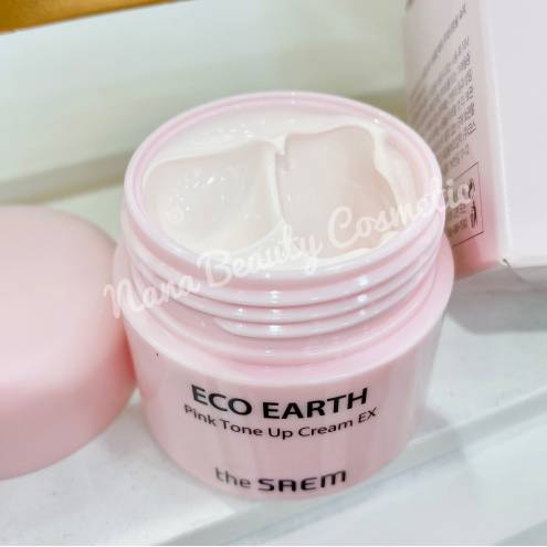 Kem Dưỡng Da Nâng Tone The Saem Eco Earth Pink Tone Up Cream EX  