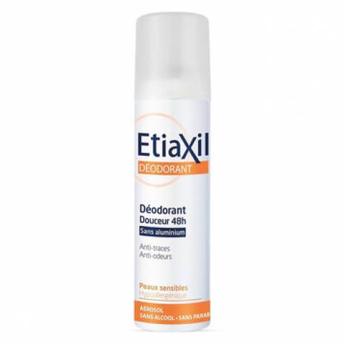 Xịt Khử Mùi EtiaXil Dạng Phun Sương Deodorant Douceur 48H Aérosol